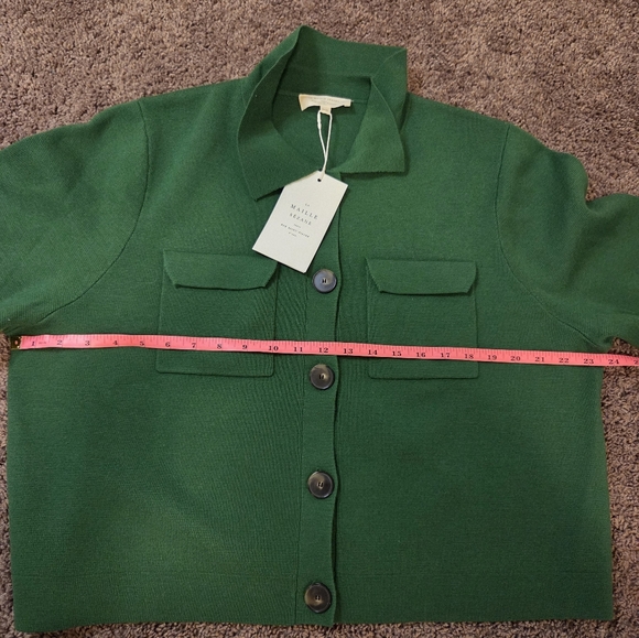 NWT Kelly Green Betty Cardigan - Picture 2 of 7